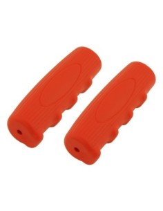 Grips 7/8 long 116mm Kraton Rubber 0214 Red.